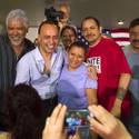 Reid and Gutierrez Lead Immigration Rally At Culinary Union