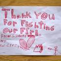 Firefighters Head Out To Fight Fire
