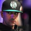 Ronnie Bardah plays during the World Series of Poker Main Event on Thursday, July 11, 2013.