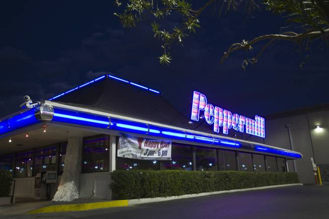 An exterior view of the Peppermill Restaurant on Monday, July 15, 2013, on Las Vegas Boulevard South.