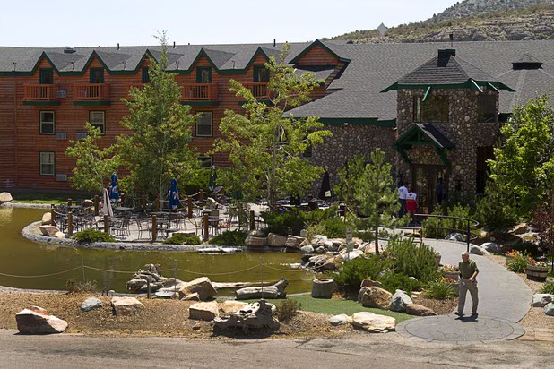 The Resort at Mount Charleston is shown Thursday, July 18, 2013. The mountain is expected to reopen to the public on Friday.