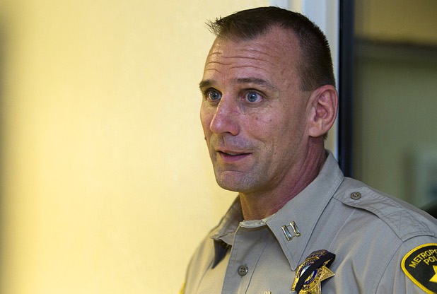 Metro Corrections Captain Rich Suey responds to a question during a tour of the Clark County Detention Center Tuesday, July 23, 2013.