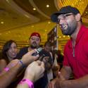 St. Pierre and Hendricks Promote UFC 167