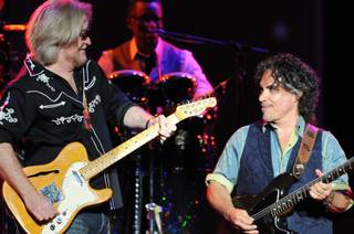 Hall & Oates at the Joint in the Hard Rock Hotel on Friday, Aug. 2, 2013.

