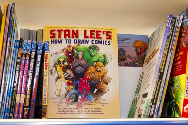 How to draw books  are displayed in a children's section at Supernova Comics in the Neonopolis Mall in downtown Las Vegas Thursday, Aug. 8, 2013.
