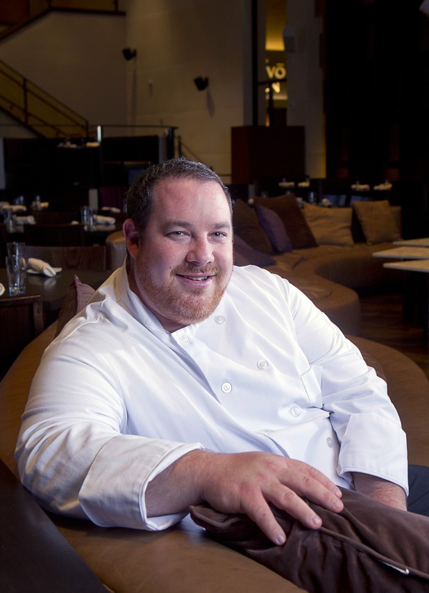 Chef Doug Bell poses in the Heraea restaurant in the Palms Monday, Aug. 12, 2013.