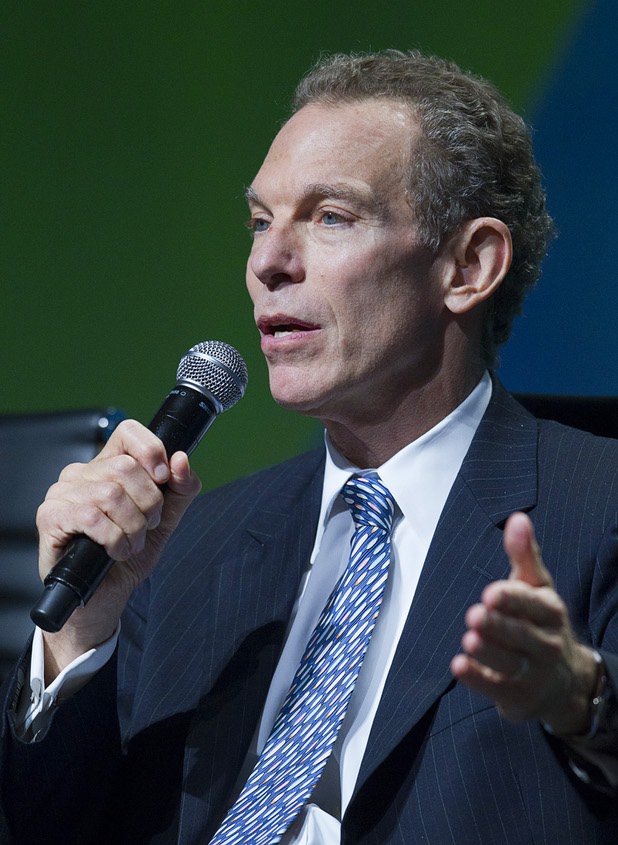 Michael Yackira, CEO of NV Energy, participates on a panel during the National Clean Energy Summit 6.0 at the Mandalay Bay Tuesday, Aug. 13, 2013.