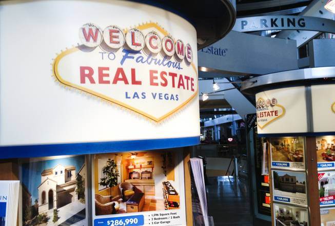 The 24/7 Real Estate kiosk at Las Vegas' Fashion Show mall, as seen on Aug.5, 2013. 