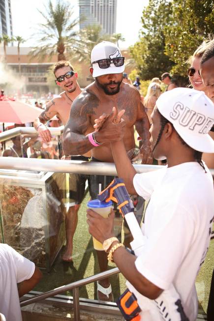 A$AP Rocky at Ditch Fridays at Palms Pool on Friday, ...