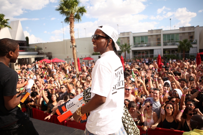 A$AP Rocky at Ditch Fridays at Palms Pool on Friday, ...