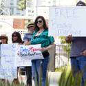 Picketers Show Support For Bradley Manning