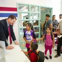 Pat Skorkowsky at Cambeiro Elementary School