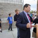 Pat Skorkowsky at Cambeiro Elementary School