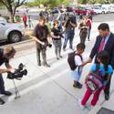 Pat Skorkowsky at Cambeiro Elementary School