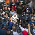 Mayweather Jr. Prepares For Alvarez