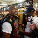 Mayweather Jr. Prepares For Alvarez