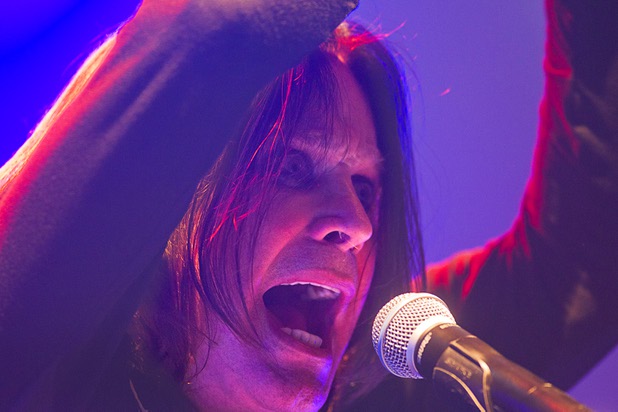 Black Sabbath's Ozzy Osbourne performs at MGM Grand Garden Arena on Sunday, Sept. 1, 2013.