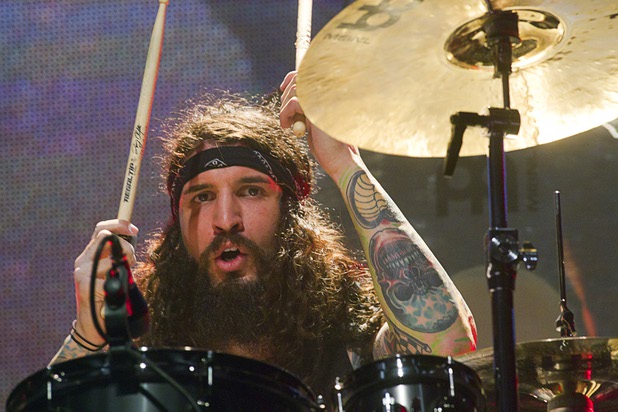 Black Sabbath drummer Tommy Clufetos performs at MGM Grand Garden Arena on Sunday, Sept. 1, 2013.