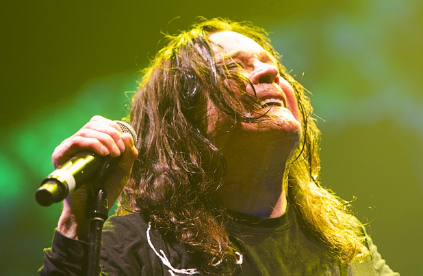 Black Sabbath's Ozzy Osbourne performs at MGM Grand Garden Arena on Sunday, Sept. 1, 2013.