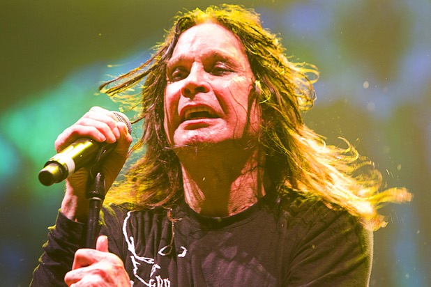 Black Sabbath's Ozzy Osbourne performs at MGM Grand Garden Arena on Sunday, Sept. 1, 2013.