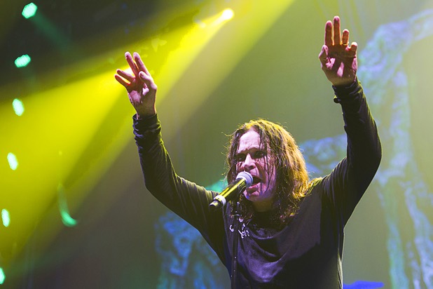 Black Sabbath's Ozzy Osbourne performs at MGM Grand Garden Arena on Sunday, Sept. 1, 2013.