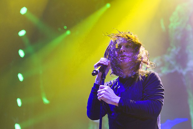 Black Sabbath's Ozzy Osbourne performs at MGM Grand Garden Arena on Sunday, Sept. 1, 2013.