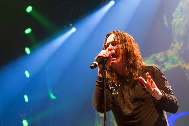 Black Sabbath's Ozzy Osbourne performs at MGM Grand Garden Arena on Sunday, Sept. 1, 2013.