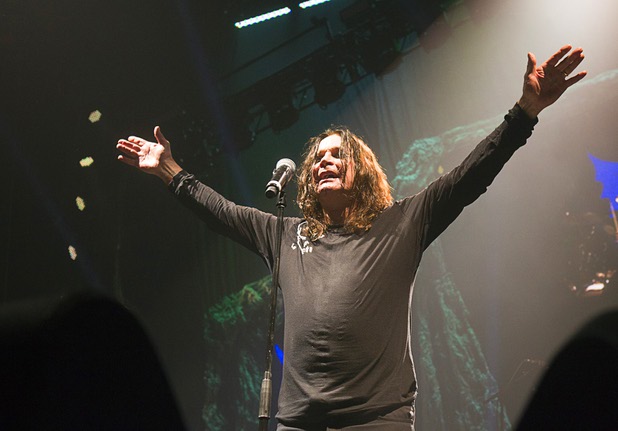 Black Sabbath's Ozzy Osbourne performs at MGM Grand Garden Arena on Sunday, Sept. 1, 2013.