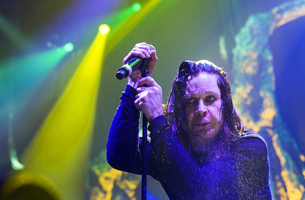 Black Sabbath's Ozzy Osbourne performs at MGM Grand Garden Arena on Sunday, Sept. 1, 2013.