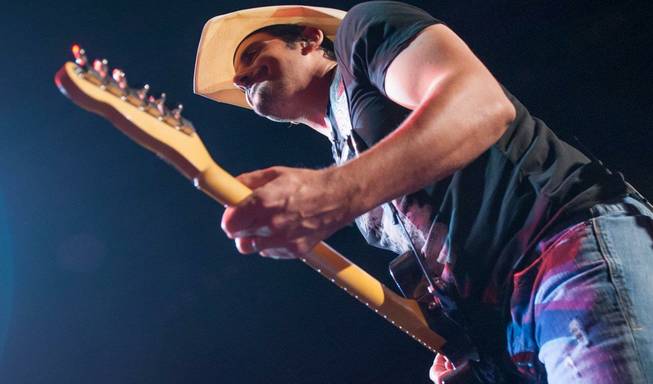 Brad Paisley performs during his Beat This Summer Tour stop ...