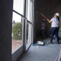 Volunteers work on Habitat for Humanity ReStore
