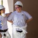 Volunteers work on Habitat for Humanity ReStore