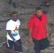 On September 1, 2013 at approximately 10:50am the suspects pictured above robbed a taxi driver in the area of Flamingo and Arville.