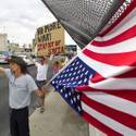 Protest Against U.S. Involvement in Syria
