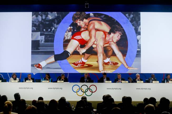 Olympic wrestling