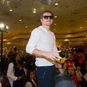 Mayweather and Alvarez Arrivals