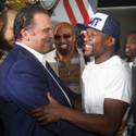 Mayweather and Alvarez Arrivals