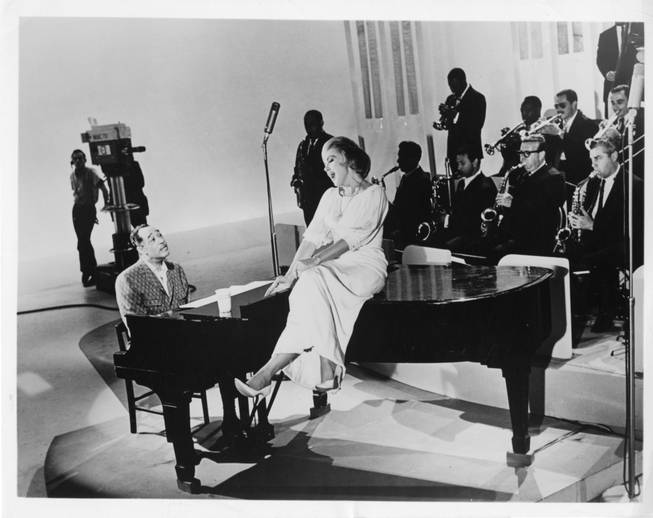 Duke Ellington and Edie Adams.