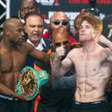 Mayweather and Alvarez Make Weight for Fight