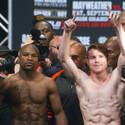 Mayweather and Alvarez Make Weight for Fight