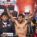 Mayweather and Alvarez Make Weight for Fight