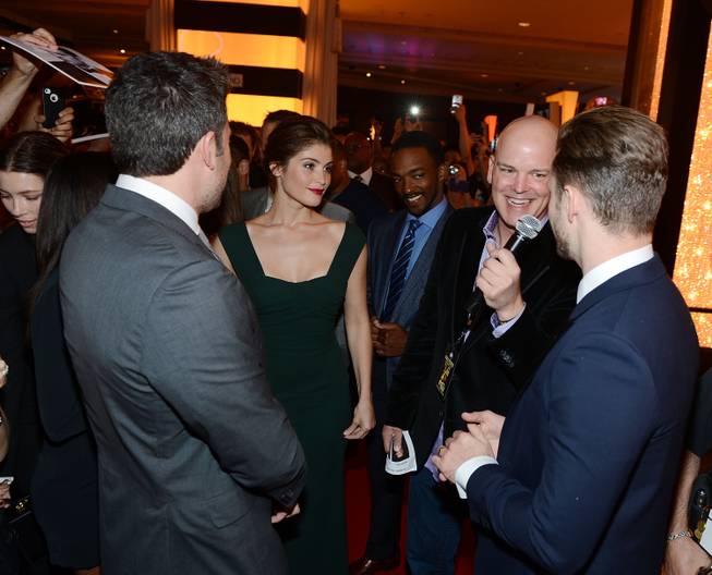 Ben Affleck, Gemma Arterton and Justin Timberlake are interviewed by ...