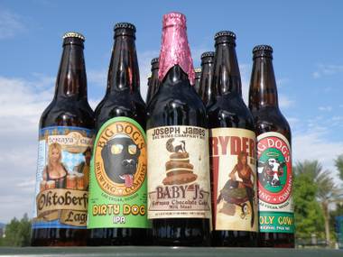 A selection of local beers featured this weekend at the 2013 Downtown Brew Fest. 