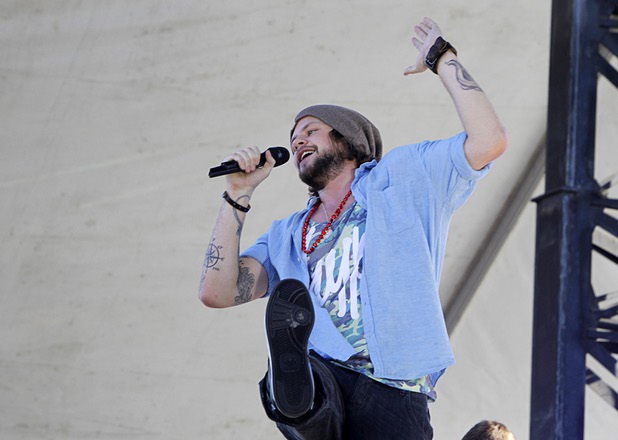 Jay McGuiness of The Wanted performs at The Village across from the Luxor during the 2013 iHeartRadio Music Festival on Saturday, Sept. 21, 2013, in Las Vegas.