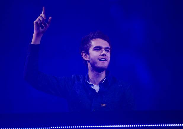 Zedd, a Russian-German electronic music producer and DJ, performs during the iHeartRadio Music Festival in the MGM Grand Garden Arena Saturday, Sept. 21, 2013.