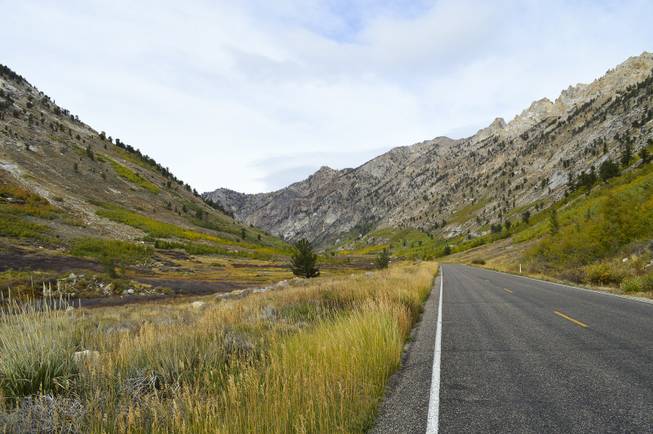 Lamoille Canyon, about 20 miles south of Elko, offers an incredible drive with breath-taking scenery, Sunday, Sept. 29, 2013.