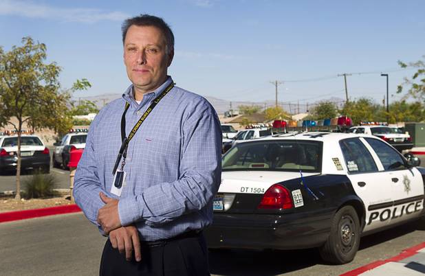 Metro Police Capt. Shawn Andersen poses at the Downtown Area Command Wednesday, Oct. 2, 2013.