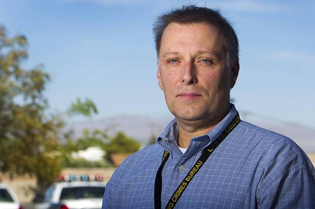 Metro Police Capt. Shawn Andersen poses at the Downtown Area Command Wednesday, Oct. 2, 2013.