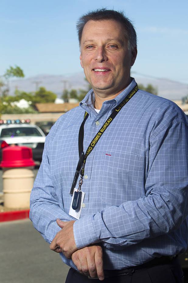 Metro Police Capt. Shawn Andersen poses at the Downtown Area Command Wednesday, Oct. 2, 2013.