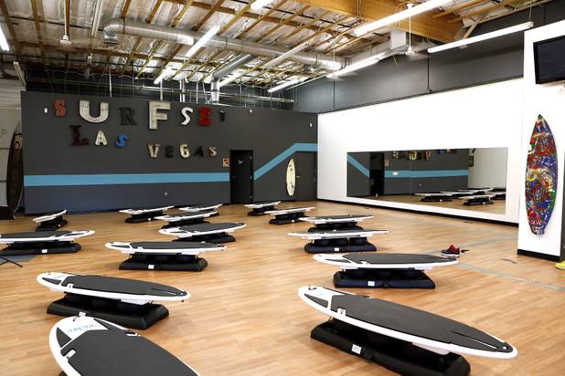 Surfset Fitness in Las Vegas on Monday, October 7, 2013.